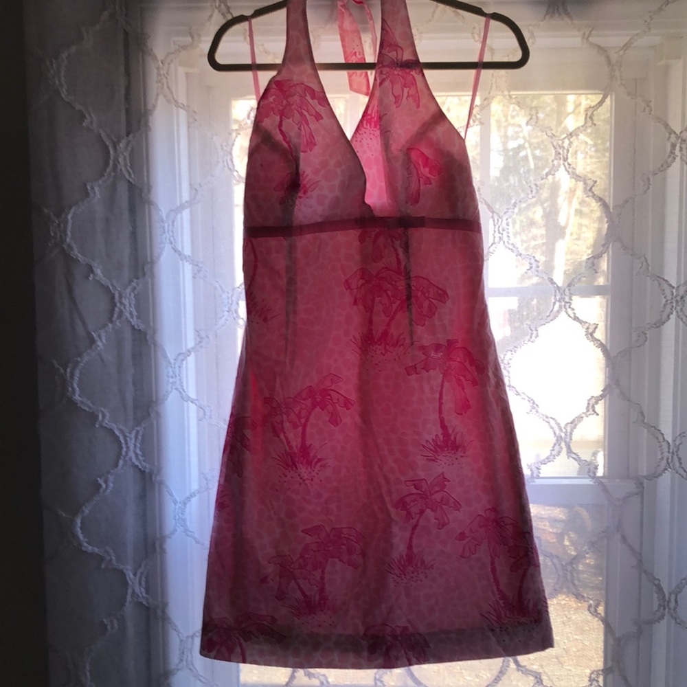 Lilly Pulitzer EUC halter dress
